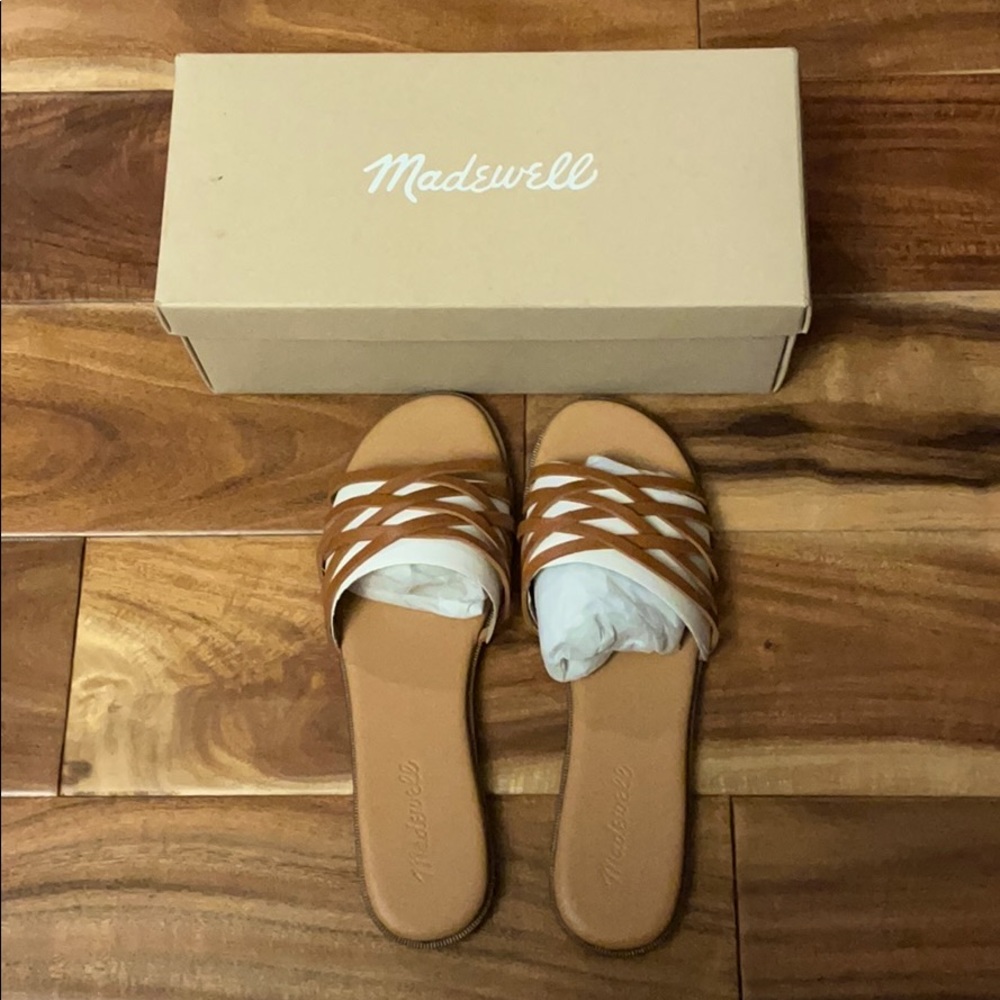 Madewell crisscross sandals